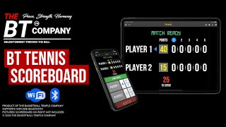 Tennis Scoreboard, Camera, & Remote Control System