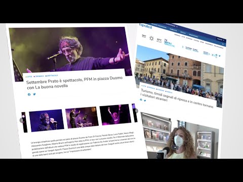 8 Settembre, Madonna della Fiera - TV Prato si rinnova, la presentazione del restyling del sito