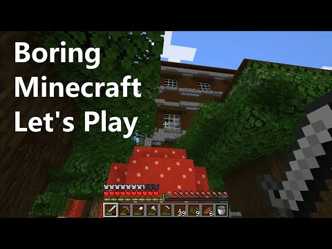[SRS-Video] Boring Minecraft Let's Play - Episode 14 - Looking for food but finding a manor instead