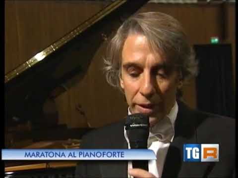 Emilio Aversano Piano Marathon alle Serate Musicali di Milano TGR Lombardia 24 12 2013