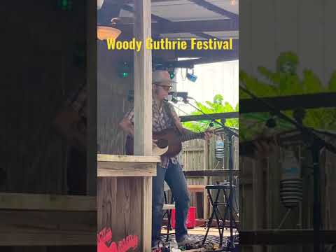 Wink Burcham at Woody Guthrie Festival 2021