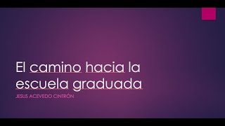 Jesus Acevedo: Medical School Journey