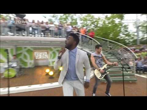 Ollie Gabriel - Running Man - ZDF Fernsehgarten 29.05.2016 - Video: 1,046x - Gruß von Matthias