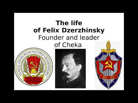 Summary of the life of Felix Dzerzhinsky