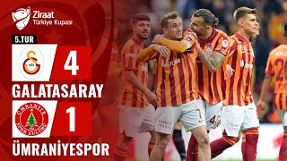Galatasaray 4-1 Ümraniyespor MAÇ ÖZETİ (Ziraat Türkiye Kupası 5. Tur) / 18.01.20