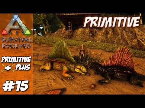 Ark Survival Evolved Primitive #15 - Mythbuster - Dimetrodon choca ovos ??