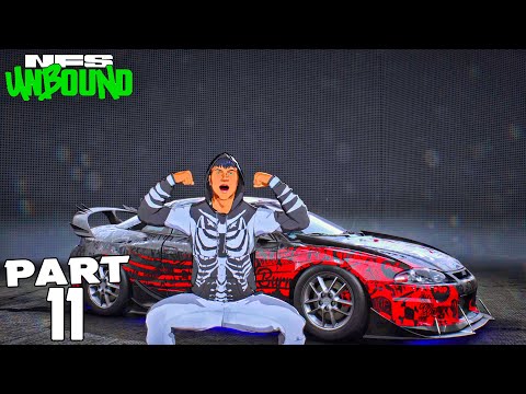 NEED FOR SPEED UNBOUND GAMEPLAY WALKTHROUGH PART 11 - SKYLINE STREET RACE (PS5)
