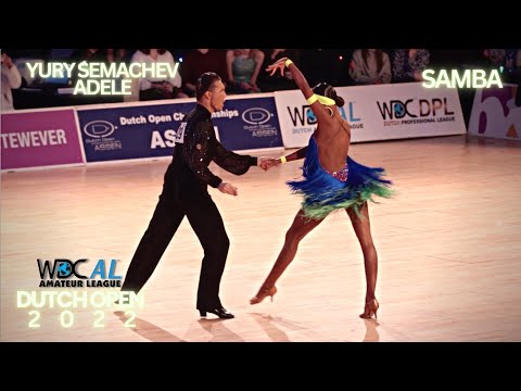 Yury Simachev & Adele - Samba | WDC Professional Latin Assen 2022