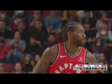 Kawhi Leonard SHOWS OFF Great Handles and Passes! Raptors vs Nets