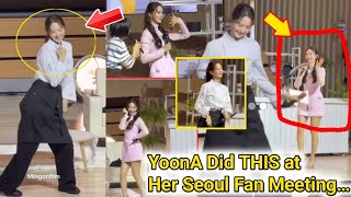 Download lagu YoonA Danced With Fans LIVE on stage —The Energy Was UNREAL and it Left Everyone Speechless—See Why! mp3