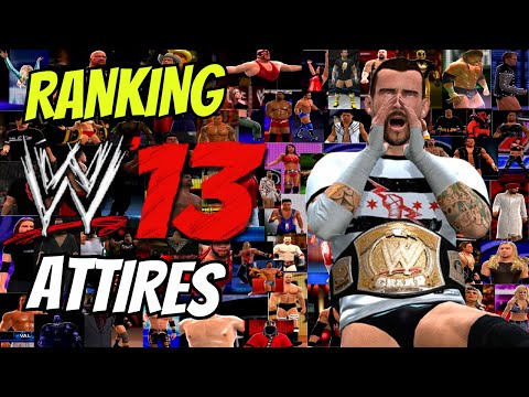 Ranking EVERY WWE '13 ATTIRE!!!