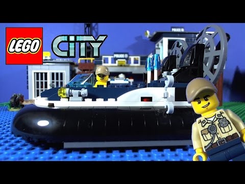 Vidéo LEGO City 60071 : L'arrestation en hydroglisseur