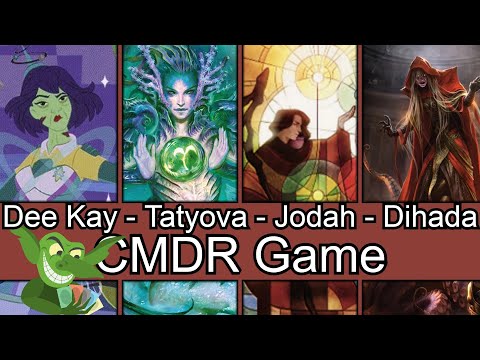 We hope this attract(ion)s your attention! Dee Kay vs Tatyova vs Jodah vs Dihada #cmdr game play