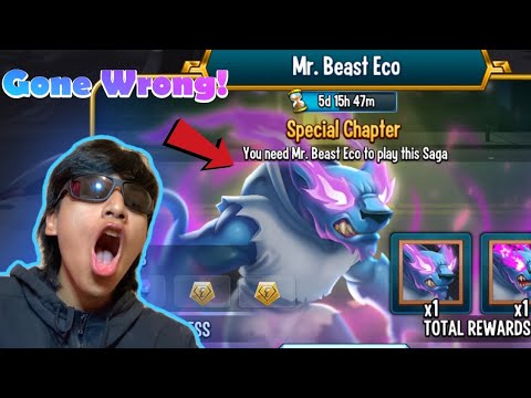 MrBeast Eco Special Chapter*GONE WRONG*‼️ (Monster Legends)
