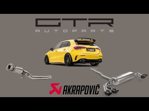 Mercedes-Benz A35 AMG Akrapovic Exhaust (Slip On + Evolution Link)