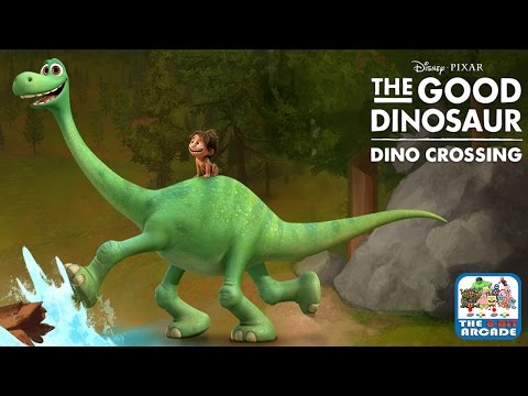 The Good Dinosaur: Dino Crossing - Arlo Leaves The Family Farm (iPad Gameplay) Video
