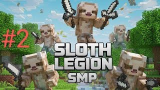 SlothLegoin SMP part 2 building hub spwan