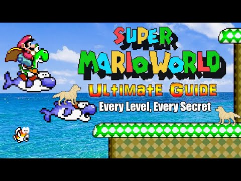 #SuperMario Super Mario World - SNES - ULTIMATE GUIDE -  ALL Levels, ALL Exits, ALL Secrets, 100%!