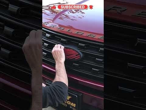 Ford Front Emblem Swap | Auto Detailing Customer #shorts #autodetailing #cardetailing #modified
