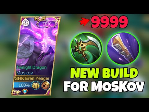 MOSKOV NEW BUILD WAS SO POWERFULL!! MOSKOV BEST BUILD 2023 | MOBILE LEGENDS