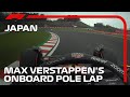 Max Verstappen's Onboard Pole Lap | 2022 Japanese Grand Prix | Pirelli