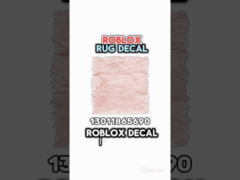 Rug/carpet roblox decal id codes 4 u!💕 #bloxburg #berryavenuecodes #roblox #robloxidcodes #idcodes