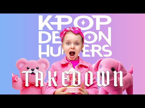 TAKEDOWN | KPOP DEMON HUNTERS x VANIA MANIA KIDS | EVERYTHING IN COLOR PINK (Official Music Cover)