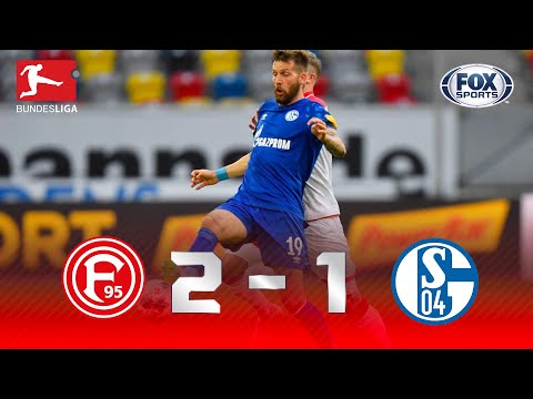 VIRADA SENSACIONAL! Melhores momentos de Fortuna Dusseldorf 2 x 1 Schalke 04 pela Bundesliga