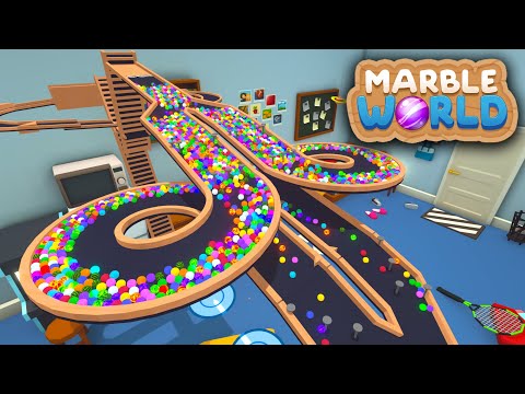 Marble World - Build your own Marble Runs and Marble Races