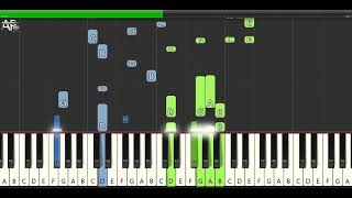 I Am Not Okay - Jelly Roll | Adelina Piano synthesia tutorial