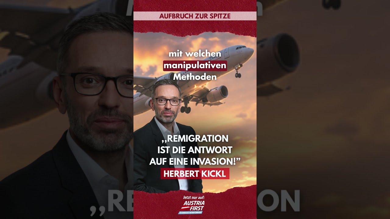 Remigration ist nicht das Problem – sie ist die Antwort! #austriafirst #radio
