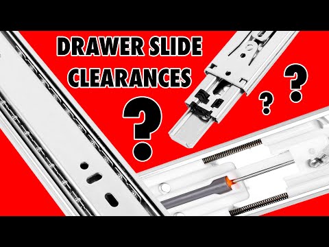 Get The Perfect Fit: Mastering Side Mount Drawer Slide Clearances.