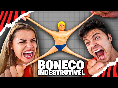 QUEM DESTRUIR O BONECO INDESTRUTÍVEL, VENCE!