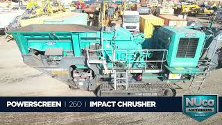 Download lagu 2020 Terex Powerscreen Trakpactor 260 Mobile Chrusher | NUco Auctioneers mp3