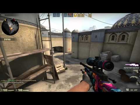 Counter Strike GO: Perfect 16 - 0 Ter vs Expert bots Dust II Competitive