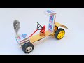 How To Make DIY Matchbox Tractor With Steering Driver Creative Cardboard Model