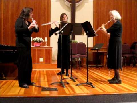 Quartet for Three Flutes and Piano (2010) by Matt Doran