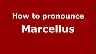 How to pronounce Marcellus