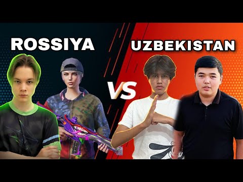 🇺🇿 UZBEKISTAN VS ROSSIYA 🇷🇺 TDM 2VS2 UZBEK SILA GO🔥