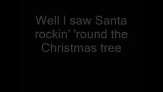 The Beach Boys - (I Saw Santa) Rockin&#39; Around the Christmas Tree (Lyrics)