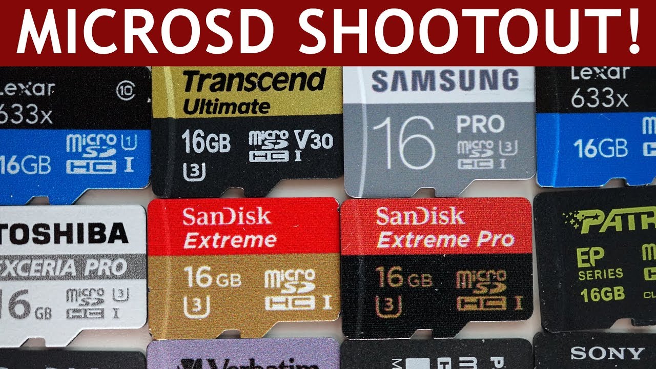 MicroSD Card Speed Test | Marketing vs. Reality