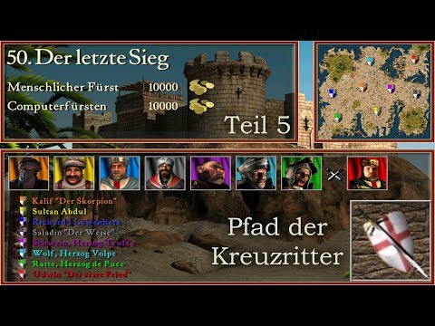 M50: The Last Victory - Part 5 - Crusader - Stronghold Crusader | Let's Play (German)