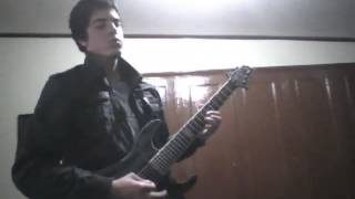 Fallujah - The Dead Sea guitar solo cover