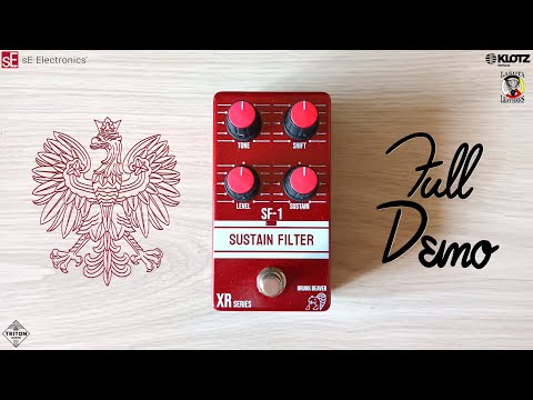 Drunk Beaver XR Series SF-1 Sustain Filter | PUE Sustain Filter RETURNS | Discrete BIG MUFF + mids!