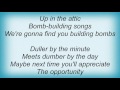 Avoid One Thing - Bomb - Building Songs Lyrics