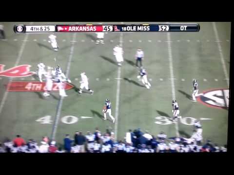 Hunter Henry Lateral vs Ole Miss Nov 7 2015