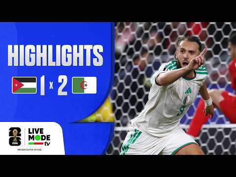 Jordânia 1-2 Argélia (WC 2026)