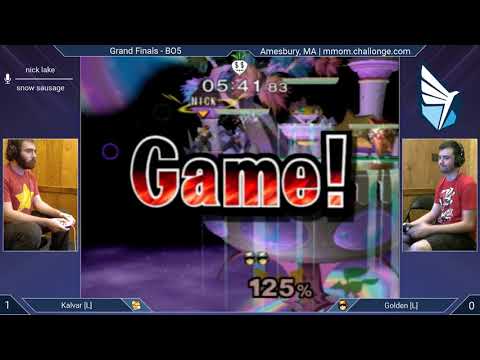 MMOM157 SSBM - Kalvar [L] (Marth) vs. Golden [L] (C. Falcon) - Melee GF2