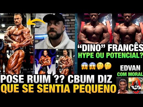 DINO FRANCÊS ESTÁ INSANO - CBUM DIZ QUE SE SENTE PEQUENO NESSA POSE + EDVAN COM MORAL