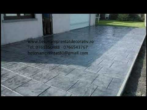 Beton Amprentat Amaru - Buzău  Tel.0761350488 -0766543767